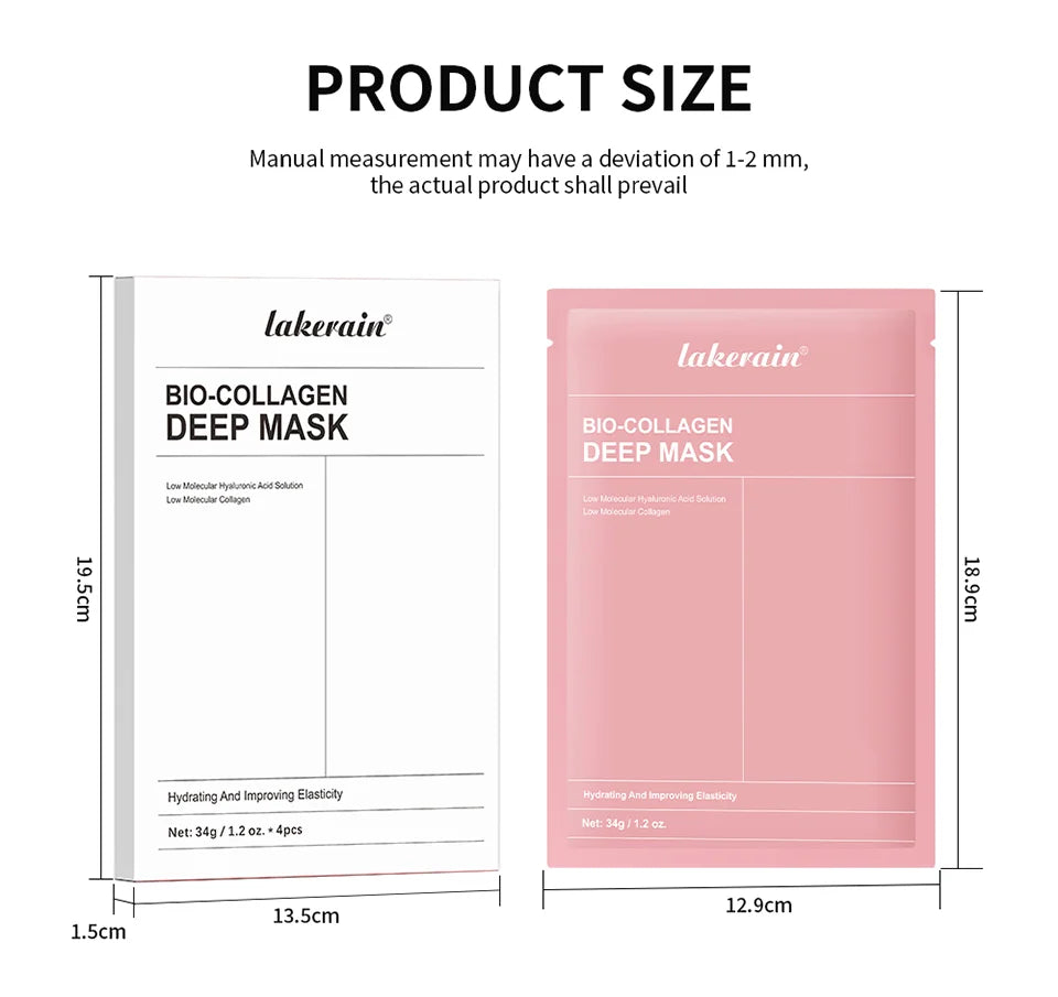 Bio-Collagen Real Deep Mask - Hydrating Overnight Hydrogel Mask