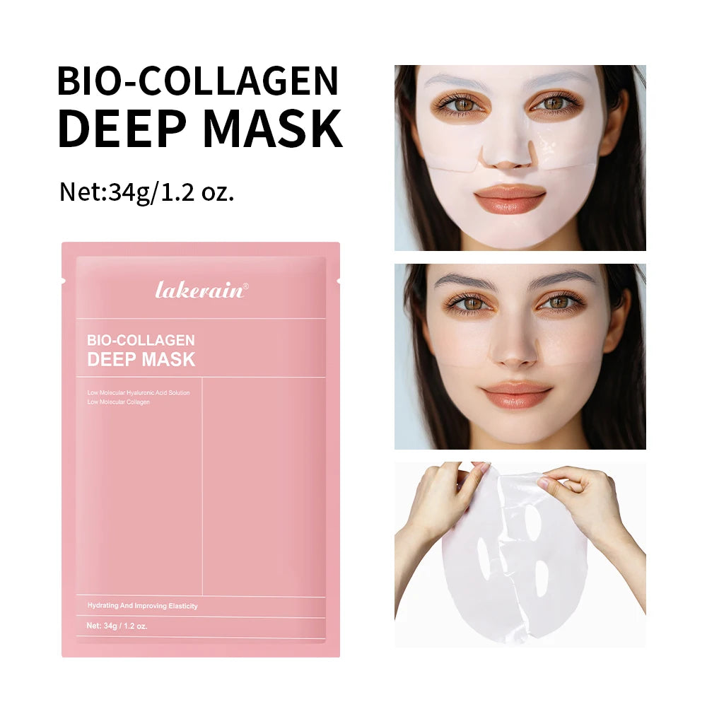 Bio-Collagen Real Deep Mask - Hydrating Overnight Hydrogel Mask