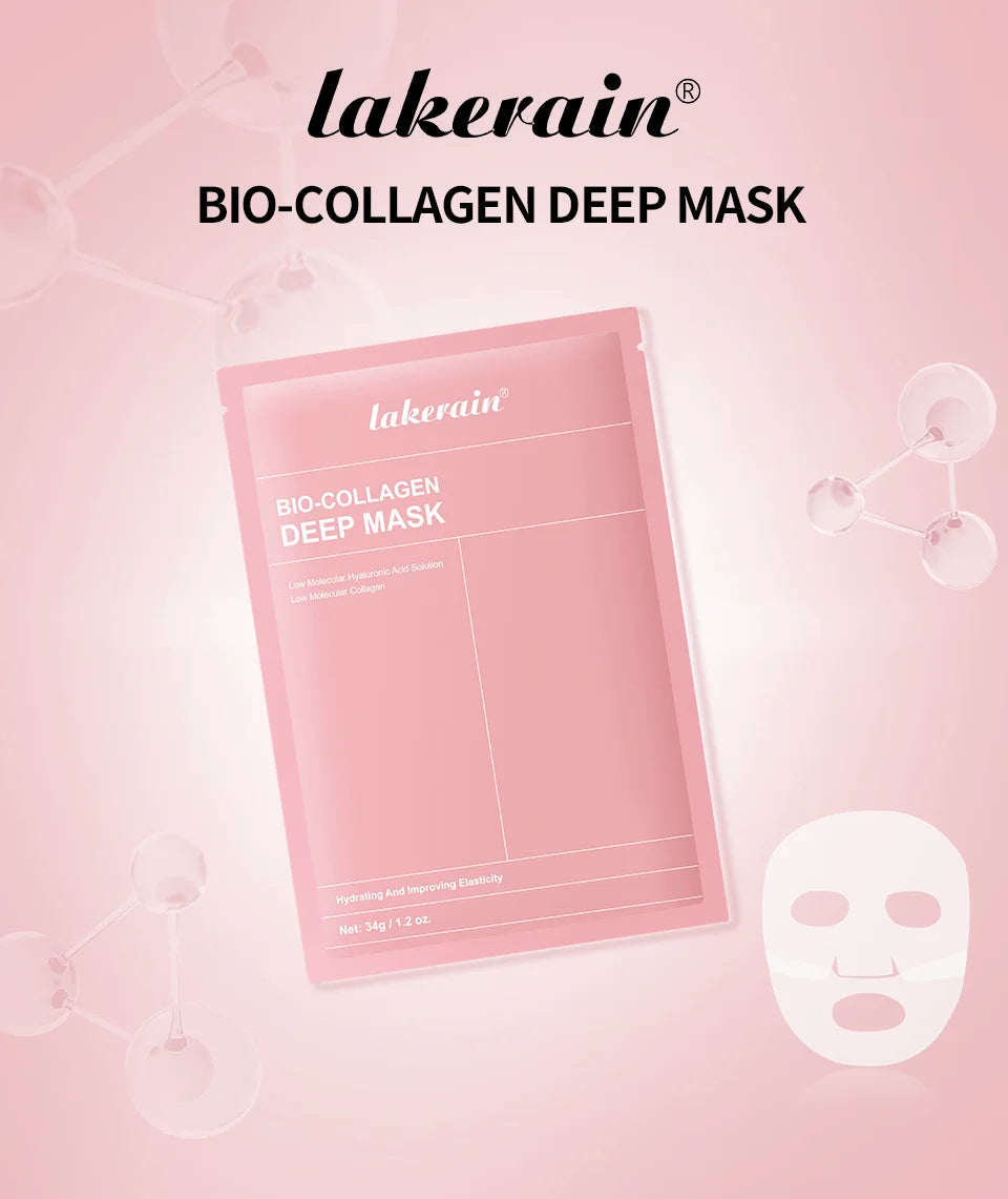 Bio-Collagen Real Deep Mask - Hydrating Overnight Hydrogel Mask