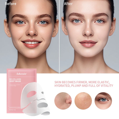 Bio-Collagen Real Deep Mask - Hydrating Overnight Hydrogel Mask