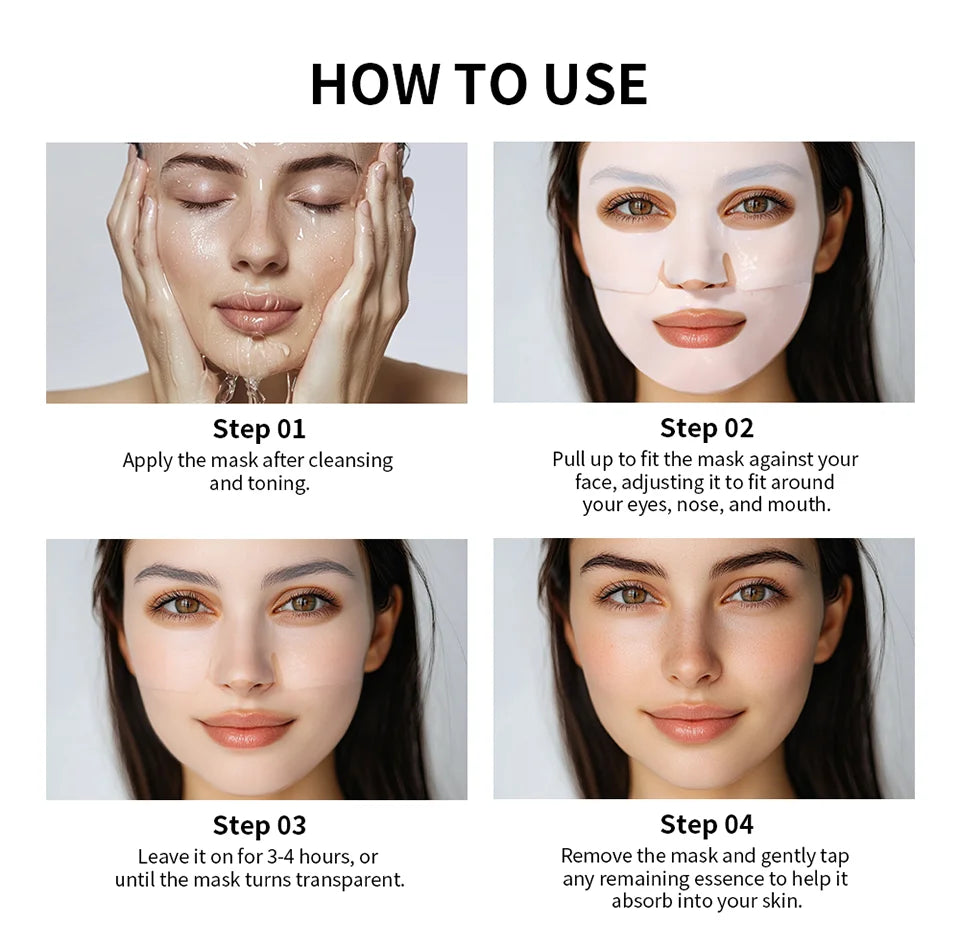 Bio-Collagen Real Deep Mask - Hydrating Overnight Hydrogel Mask