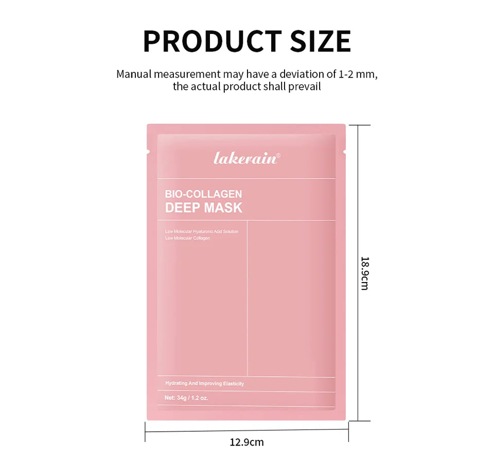 Bio-Collagen Real Deep Mask - Hydrating Overnight Hydrogel Mask