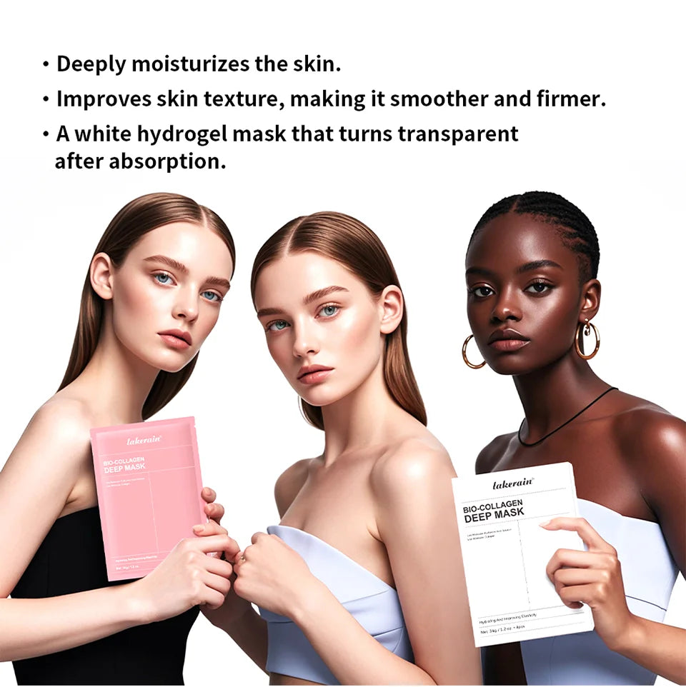 Bio-Collagen Real Deep Mask - Hydrating Overnight Hydrogel Mask