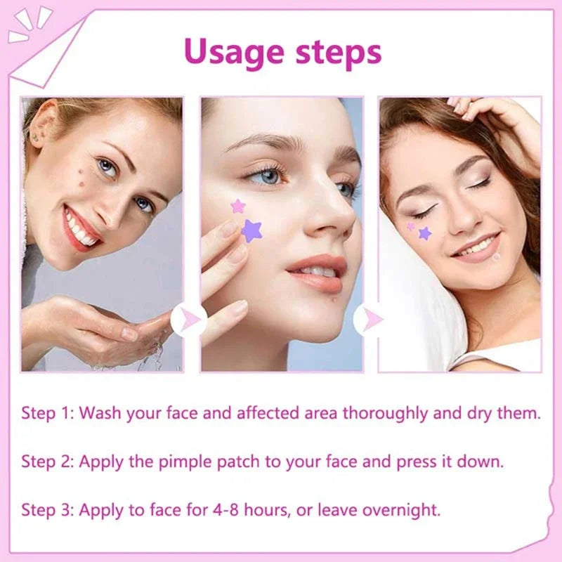 Aesthetic Star Pimple Patches